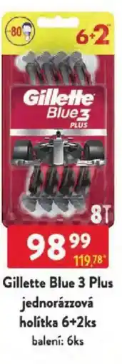Qanto Gillette Blue 3 Plus jednorázzová holítka nabídka