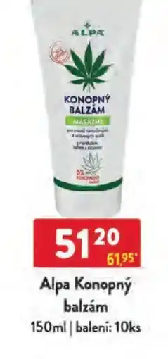 Qanto Alpa Konopný balzám nabídka