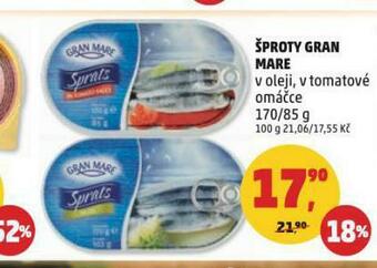 Penny Market Šproty gran mare nabídka