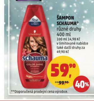 Penny Market Šampon schauma nabídka