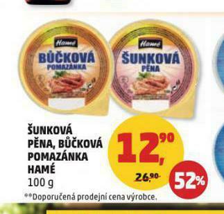Penny Market Šunková pěna nabídka
