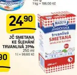 Flop JČ SMETANA KE ŠLEHÁNÍ TRVANLIVÁ 31% nabídka
