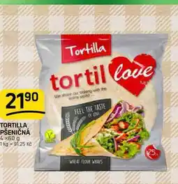 Flop TORTILLA PŠENIČNÁ 4× nabídka