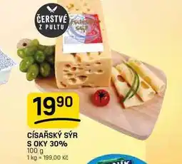 Flop CÍSAŘSKÝ SÝR S OKY 30% nabídka
