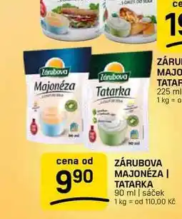 Flop ZÁRUBOVA MAJONÉZA | TATARKA 90 ml | sáček nabídka