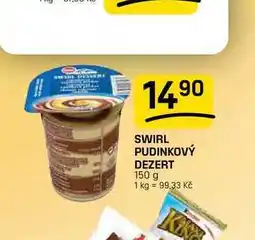 Flop SWIRL PUDINKOVÝ DEZERT nabídka