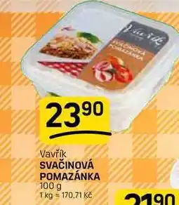 Flop SVAČINOVÁ POMAZÁNKA nabídka