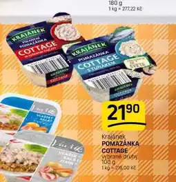Flop POMAZÁNKA COTTAGE vybrané druhy nabídka
