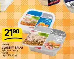 Flop VLAŠSKÝ SALÁT vybrané druhy nabídka