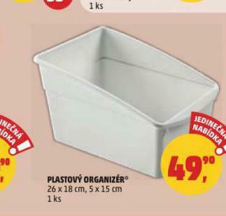 Penny Market Plastový organizér nabídka