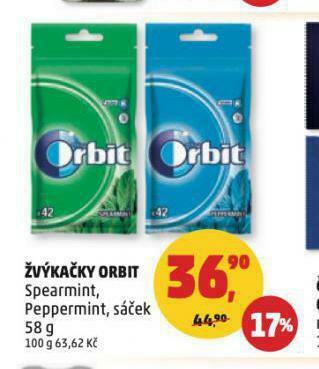 Penny Market Žvýkačky orbit nabídka