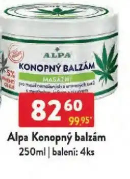 Qanto Alpa Konopný balzám nabídka