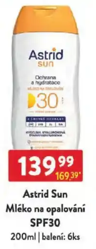 Qanto Astrid Sun Mléko na opalování SPF30 nabídka
