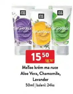 Qanto MeToo krém ma ruce Aloe Vera, Chamomile, Lavander nabídka