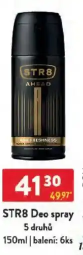 Qanto STR8 Deo spray nabídka