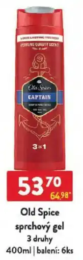 Qanto Old Spice sprchový gel nabídka