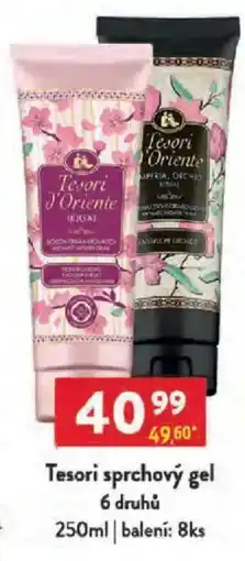 Qanto Tesori sprchový gel nabídka