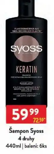 Qanto Šampon Syoss nabídka