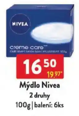 Qanto Mýdlo Nivea nabídka