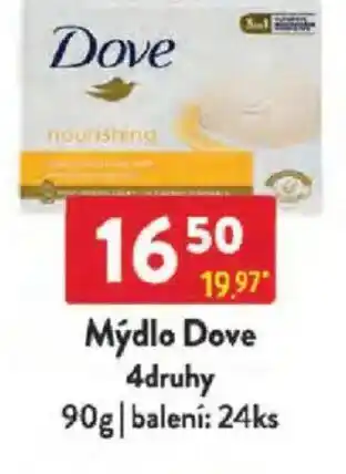 Qanto Mýdlo Dove nabídka