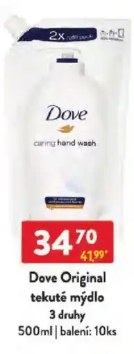 Qanto Dove Original tekuté mýdlo nabídka