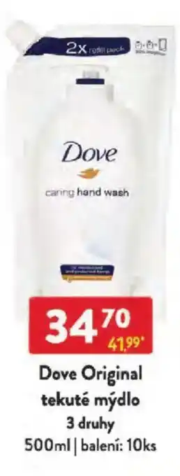 Qanto Dove Original tekuté mýdlo nabídka