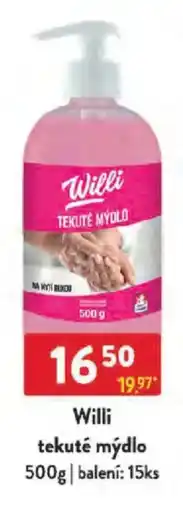 Qanto Willi tekuté mýdlo nabídka