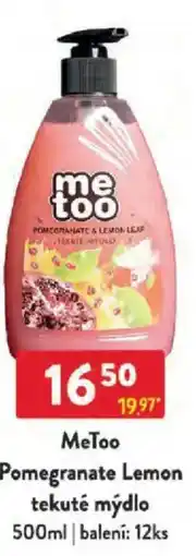 Qanto MeToo Pomegranate Lemon tekuté mýdlo nabídka