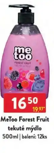 Qanto MeToo Forest Fruit tekuté mýdlo nabídka