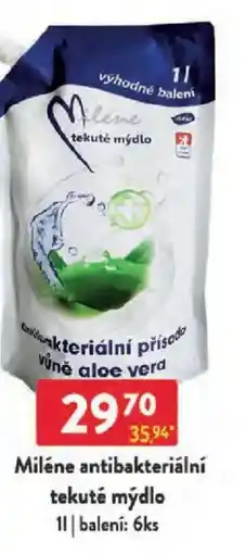 Qanto Miléne antibakteriální tekuté mýdlo nabídka