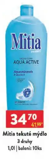 Qanto Mitia tekuté mýdlo nabídka