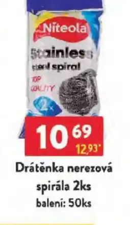 Qanto Drátěnka nerezová spirála nabídka