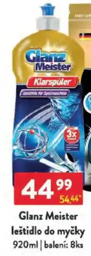 Qanto Glanz Meister leštidlo do myčky nabídka