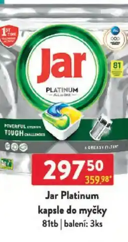 Qanto Jar Platinum kapsle do myčky 81tb nabídka