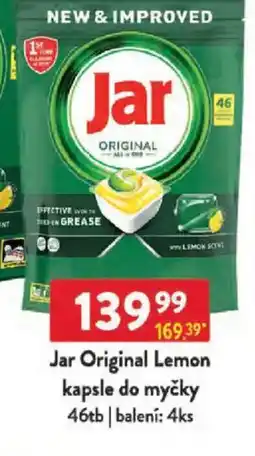 Qanto Jar Original Lemon kapsle do myčky 46tb nabídka