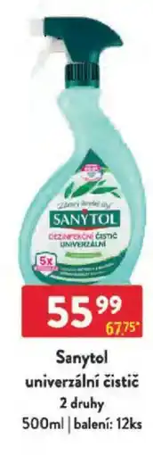 Qanto Sanytol univerzální čistič nabídka