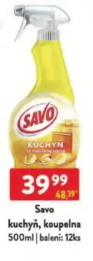 Qanto Savo kuchyň, koupelna nabídka