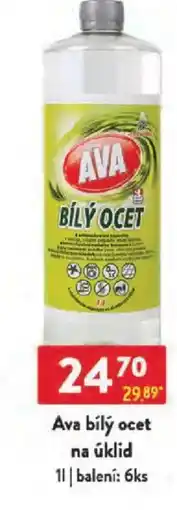 Qanto Ava bílý ocet na úklid nabídka