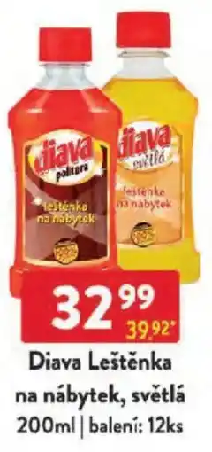 Qanto Diava Leštěnka na nábytek, světlá nabídka