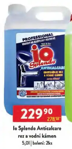 Qanto lo Splendo Anticalcare rez a vodní kámen nabídka