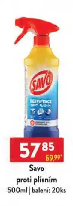 Qanto Savo proti plísním nabídka