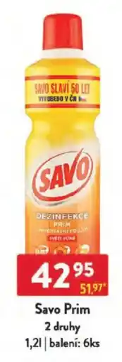 Qanto Savo Prim nabídka