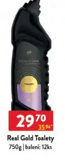 Qanto Real Gold Toalety nabídka