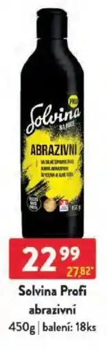 Qanto Solvina Profi abrazivní nabídka
