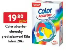 Qanto Color absorber ubrousky proti zabarvení nabídka