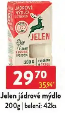 Qanto Jelen jádrové mýdlo nabídka