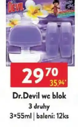Qanto Dr.Devil wc blok nabídka