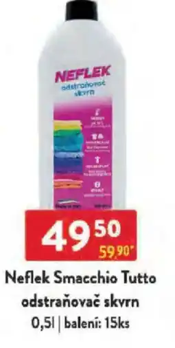 Qanto Neflek Smacchio Tutto odstraňovač skvrn nabídka