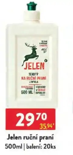 Qanto Jelen ruční praní nabídka