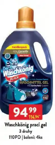 Qanto Waschkönig prací gel nabídka